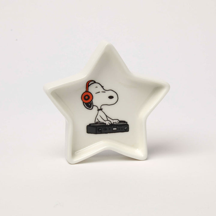 Snoopy Star Shaped Trinket Dish - Superstar DJ