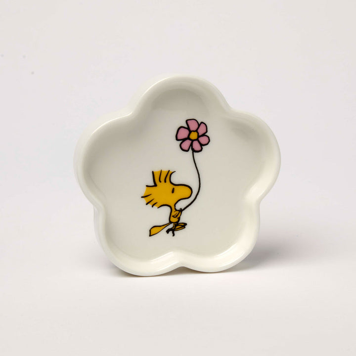 Snoopy Flower Shaped Trinket Dish - Woodstock