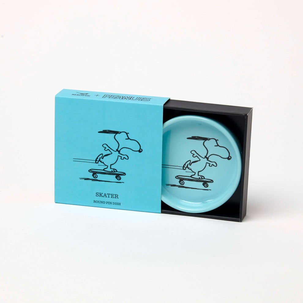 Snoopy Pin Dish - Skater