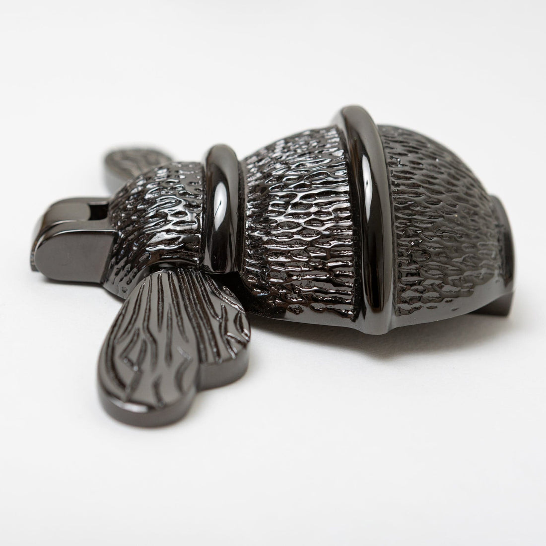 Brass Bee Door Knocker - Black Nickel Finish