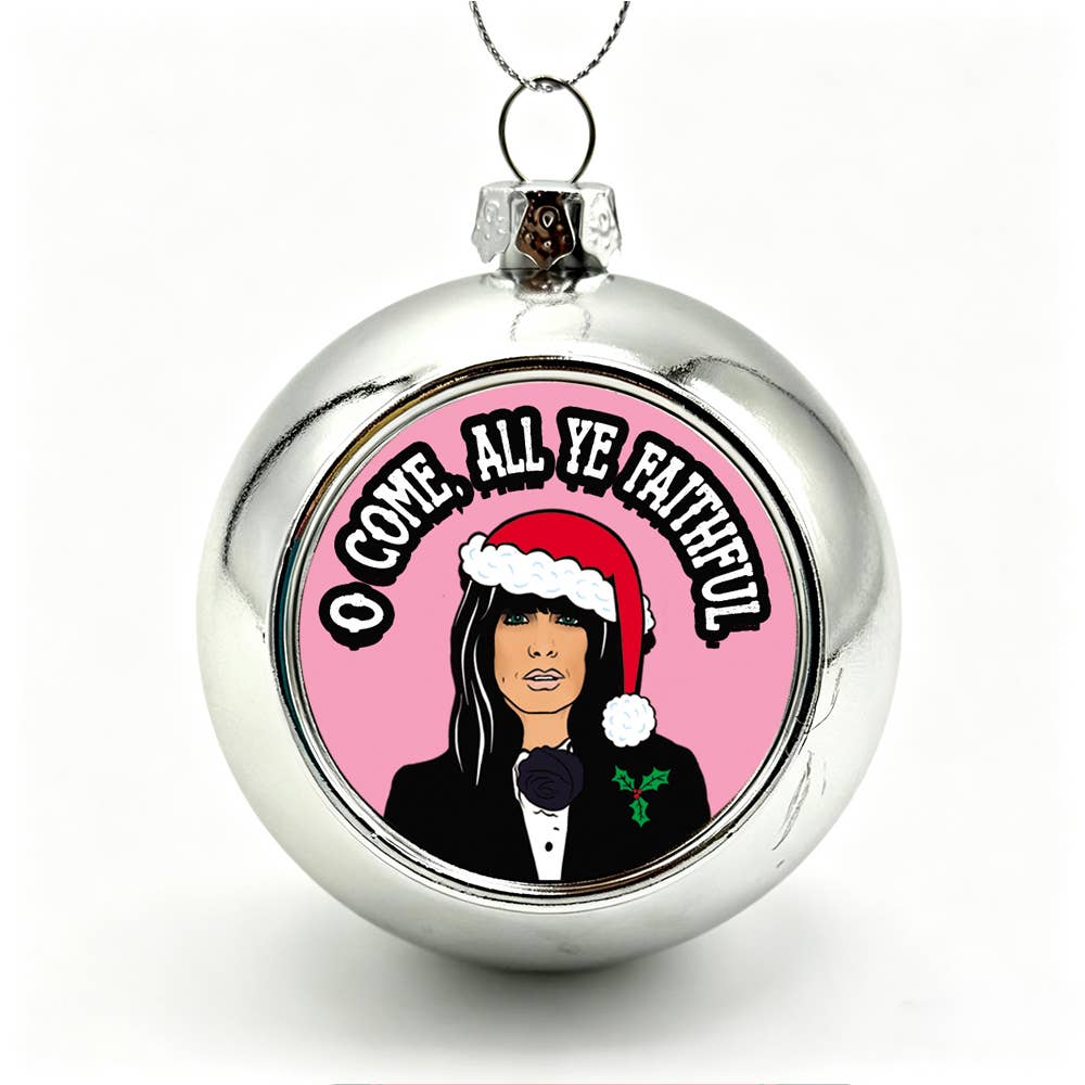 Traitors Silver Bauble