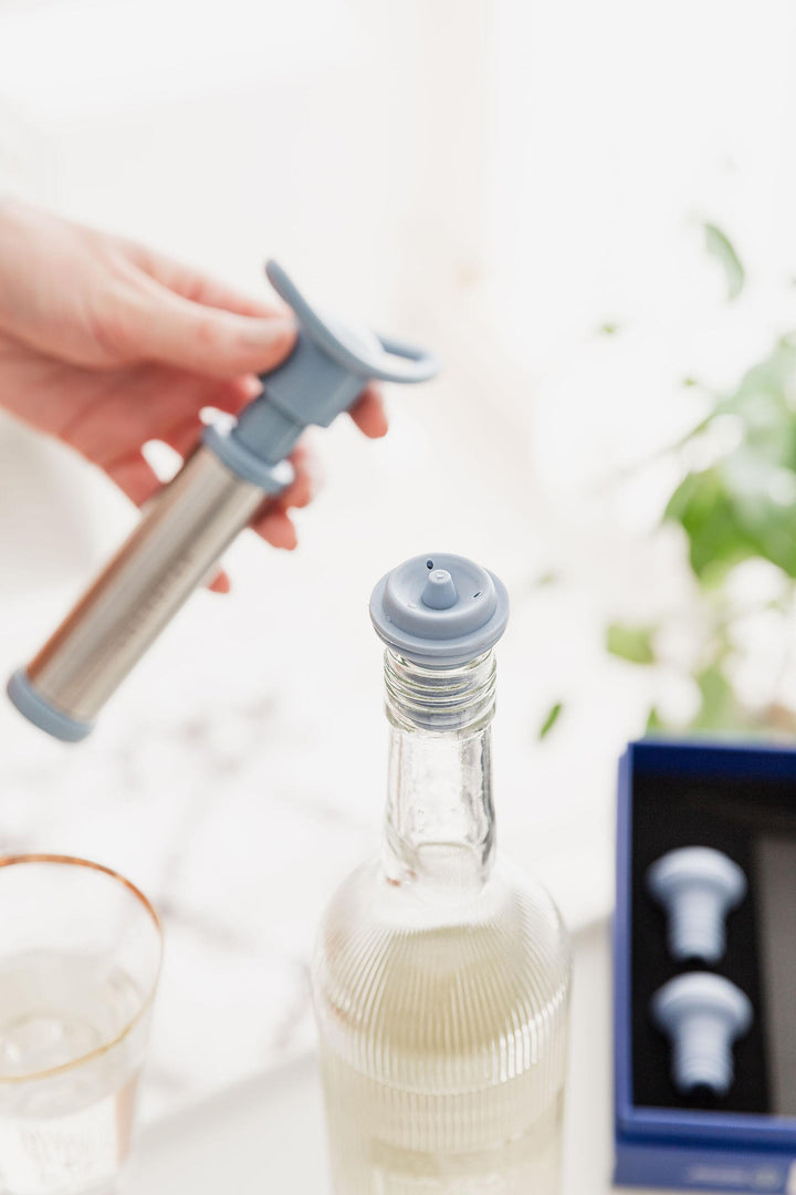 Wine Saver Vacuum Pump and Stopper Set