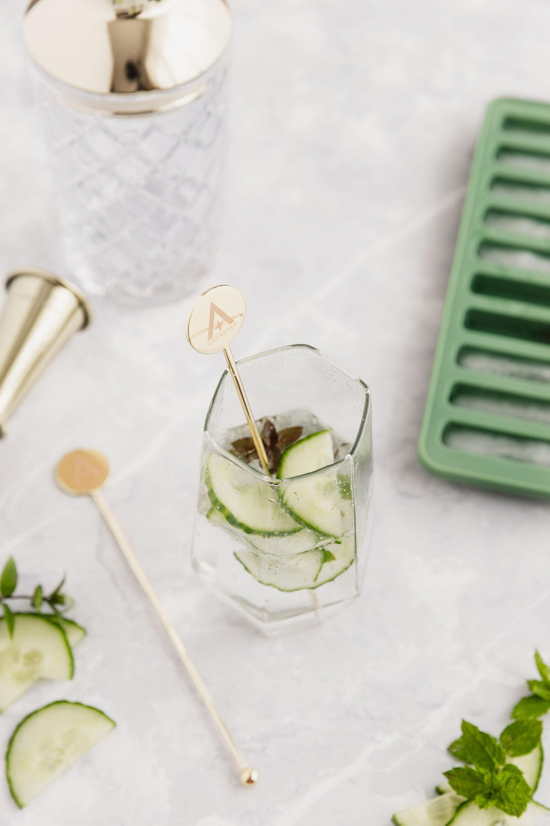 Cocktail Stirrers - Gold (Set Of 4)