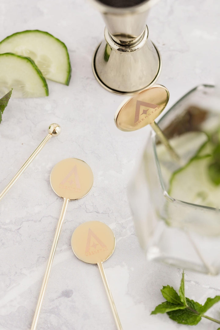Cocktail Stirrers - Gold (Set Of 4)