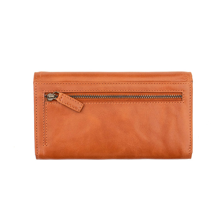 Orchard Matinee Leather Purse -Chestnut