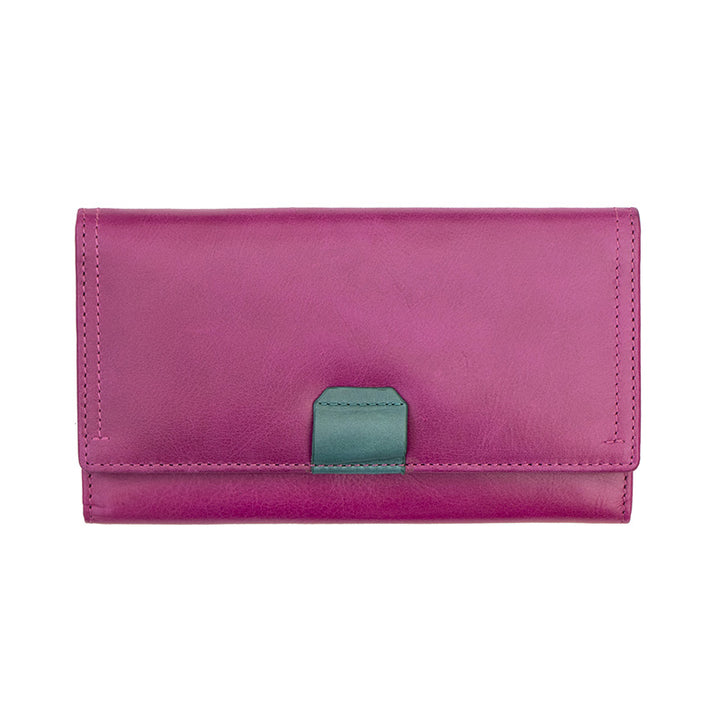 Orchard Matinee Leather Purse -Mauve