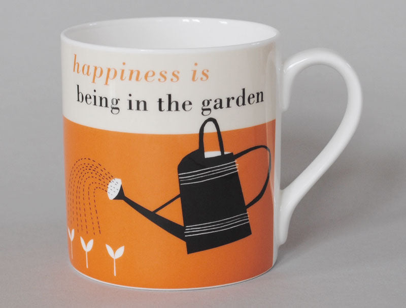 Happiness Is Being In The Garden - Orange