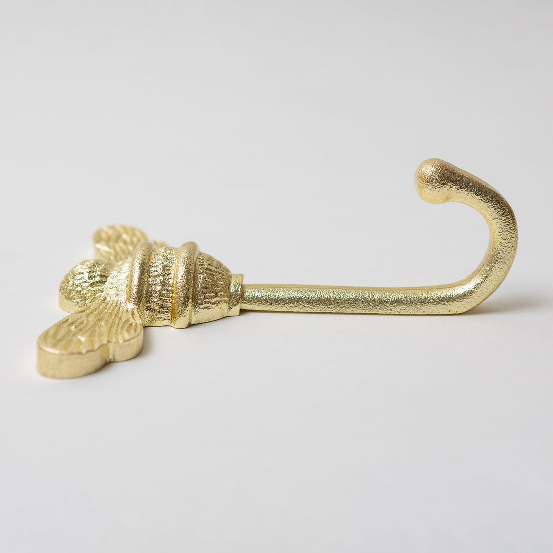 Brass Bee Coat Hook - Brass Finish