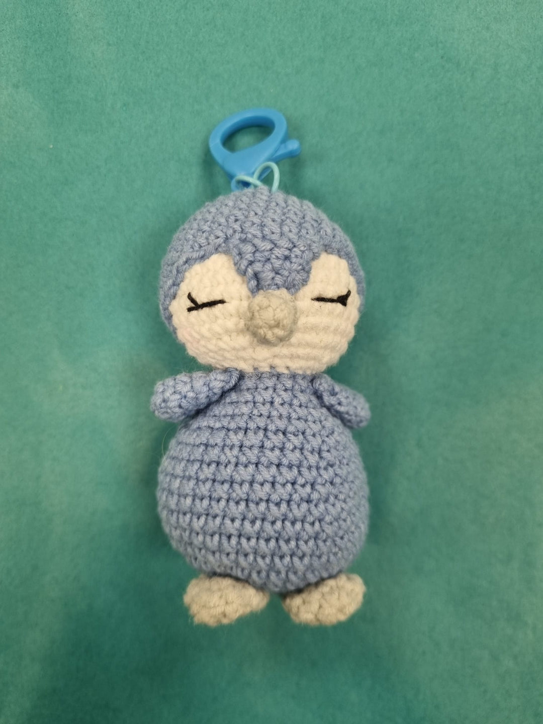 Crochet Penguin Keyring