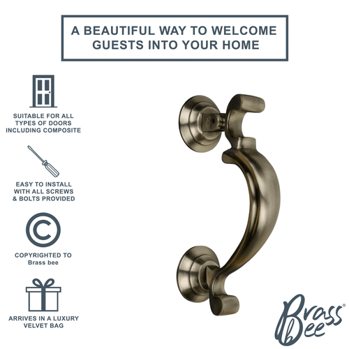 Doctors Door Knocker - Pewter Finish