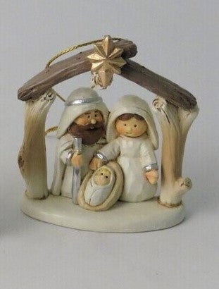 Nativity Manger Tree Decoration