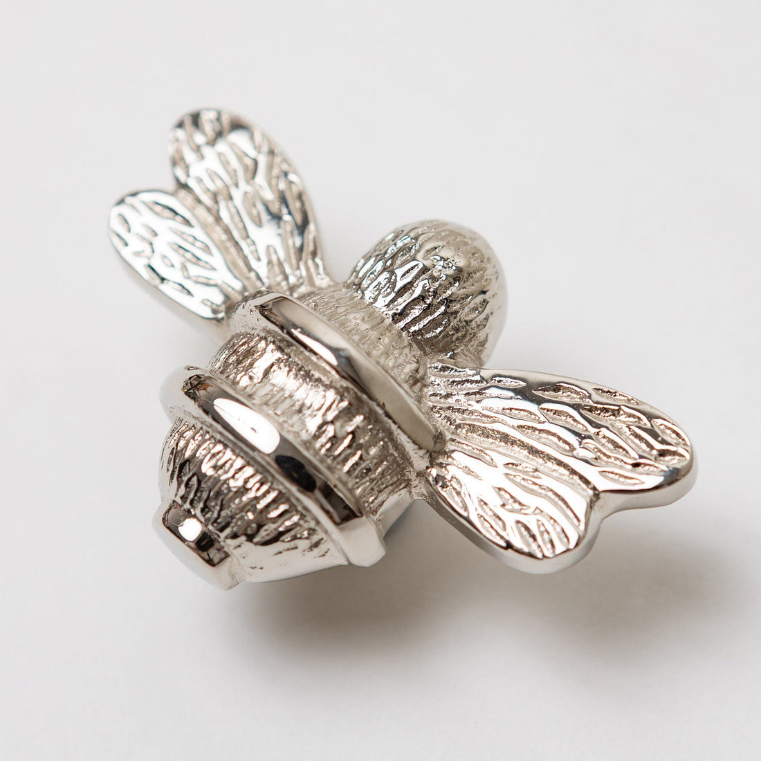 Bee Drawer Knob - Nickle Finish
