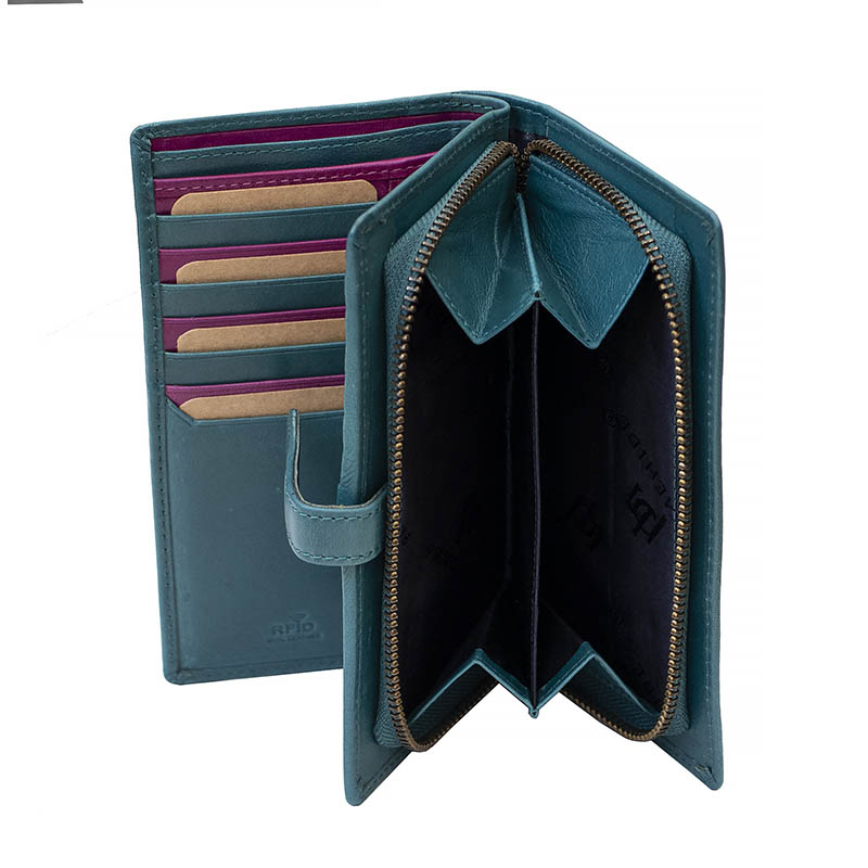 Orchard Large Bifold Leather Purse