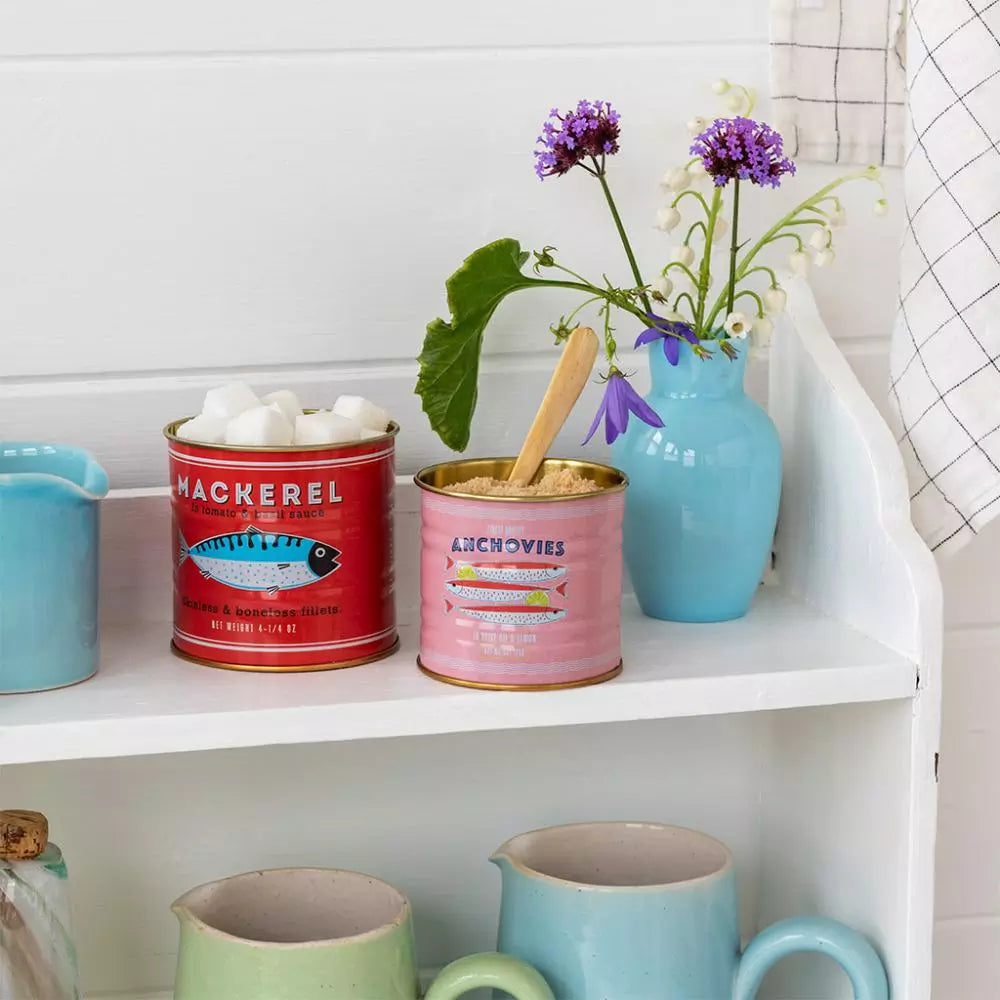 Mini Storage Tins (Set of 2) - Fish