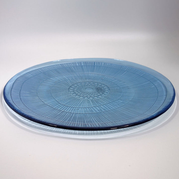 Zenda 32cm platter  - Recycled Glass