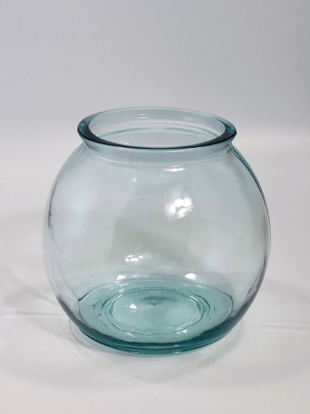 Fish Bowl Glass Vase