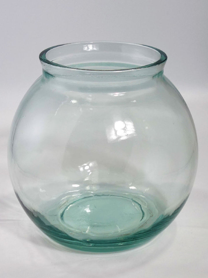 Fish Bowl Glass Vase