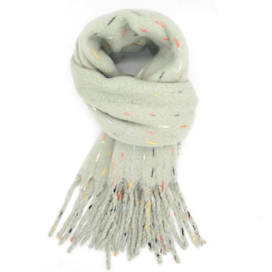 Multi Link Winter Scarf - Mint Green