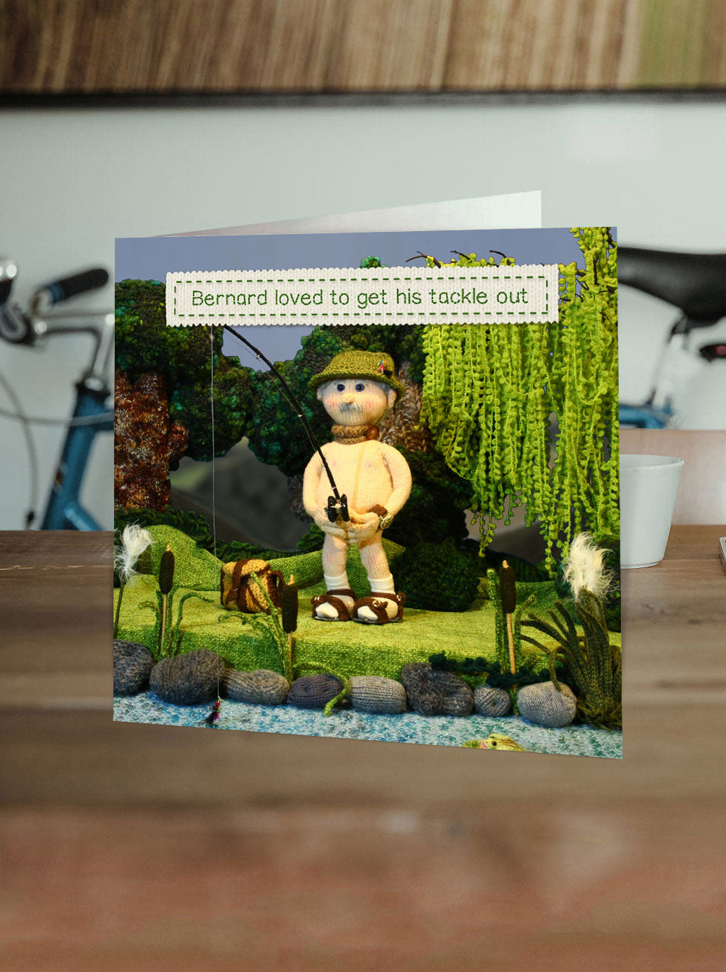 Tackle Out - Funny Greetings Card