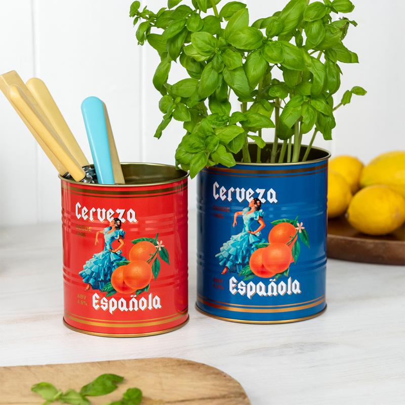 Medium Storage Tins (Set of 2) - Cerveza Española