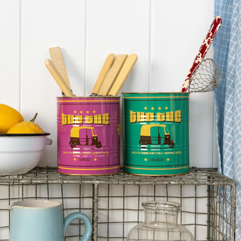 Medium Storage Tins (Set of 2) - Tuc Tuc