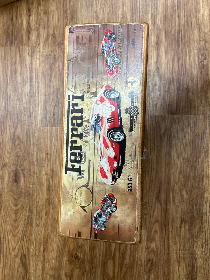 Vintage Style Wooden  Box Box- Ferrari 22