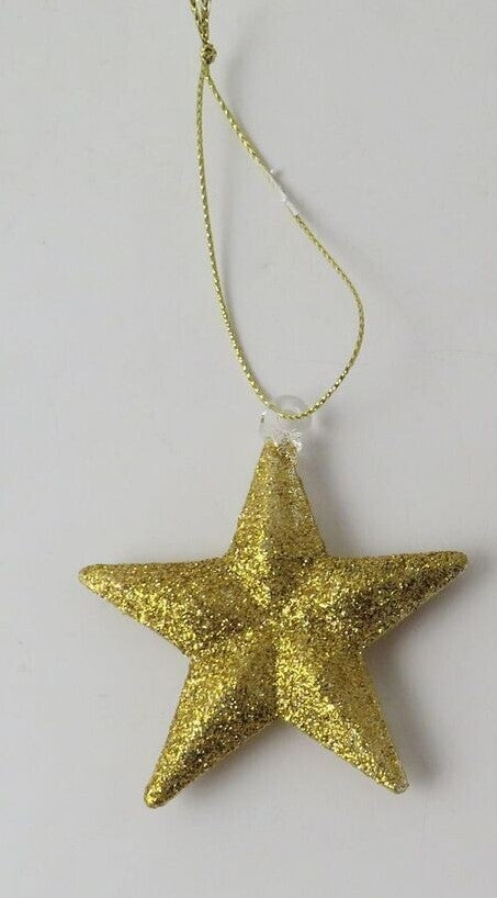 Glitter Star Tree Decoration