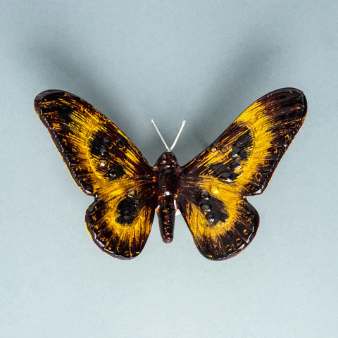Butterfly Ornament - Gold & Black