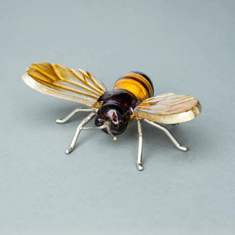 Bee Ornament - Gold Wing
