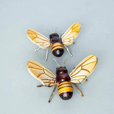 Bee Ornament - Gold Wing