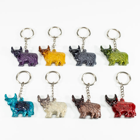 Highland Cow Keyring