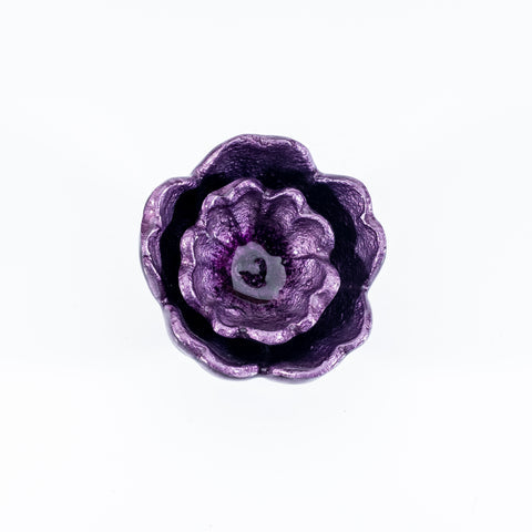 Poppy Ornament - Purple