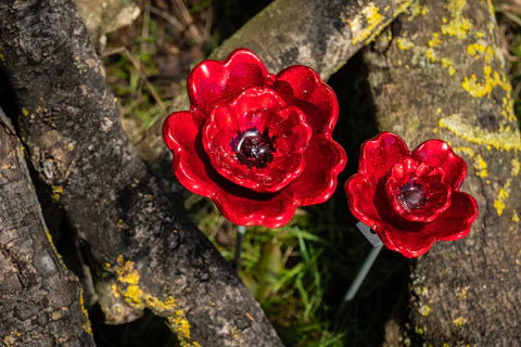 Poppy Ornament - Red