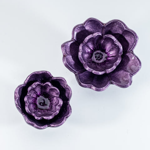 Poppy Ornament - Purple