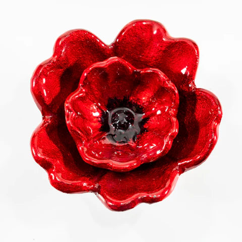 Poppy Ornament - Red