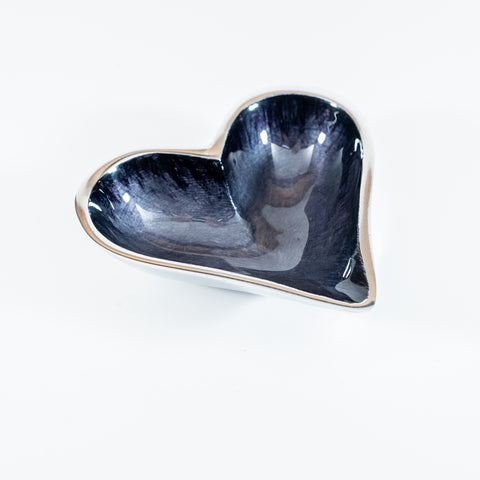 Heart Dish - Brushed Black