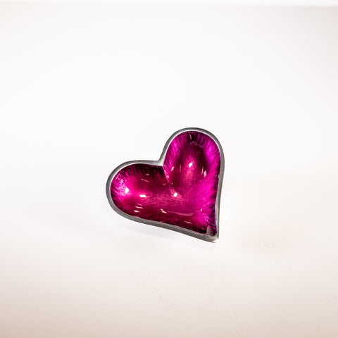 Heart Dish XS- Brushed Pink