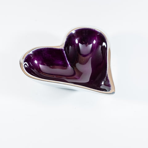 Heart Dish XS- Purple