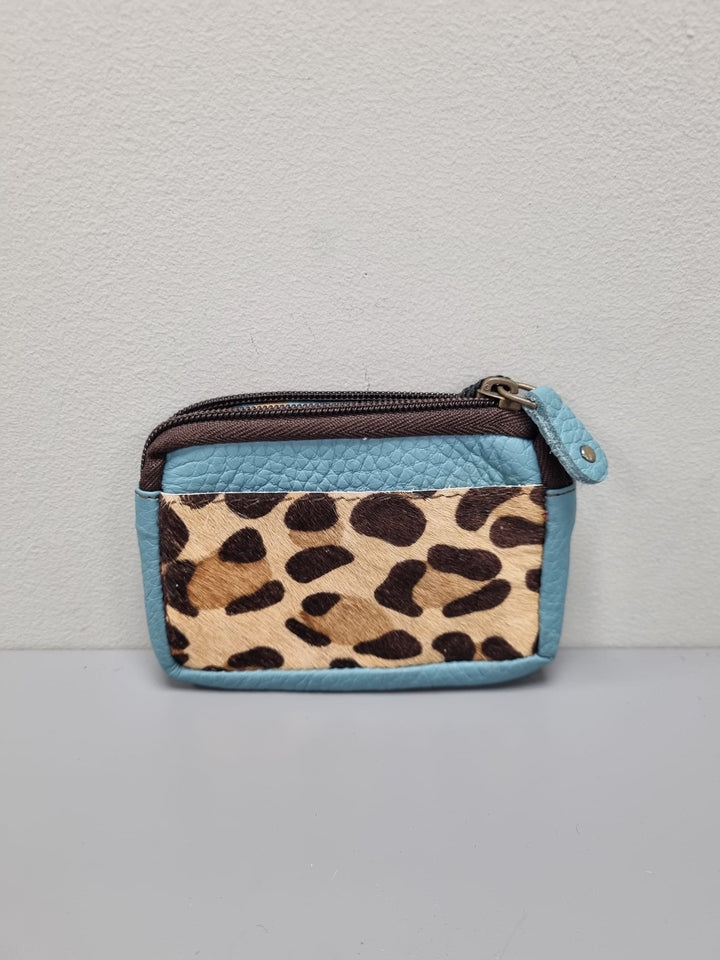 Kai Small Zipper Purse - Teal