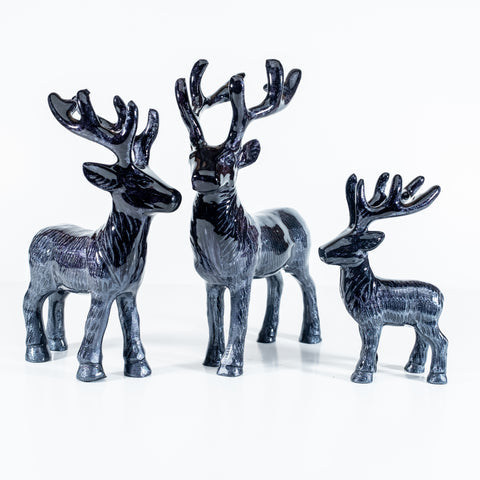 Highland Stag  - Brushed Black