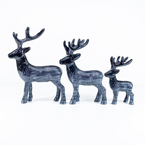 Highland Stag  - Brushed Black