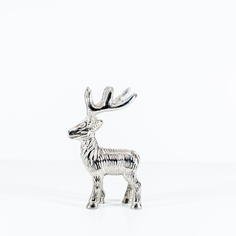 Stag Ornament - Silver