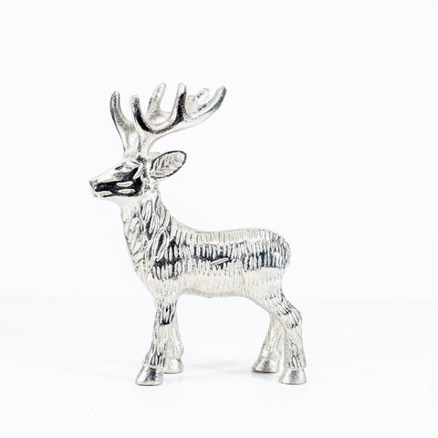Stag Ornament - Silver