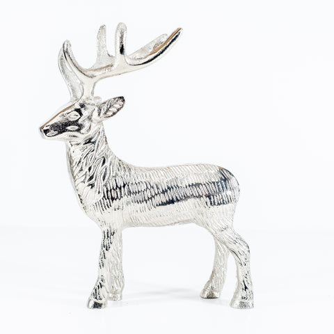 Stag Ornament - Silver