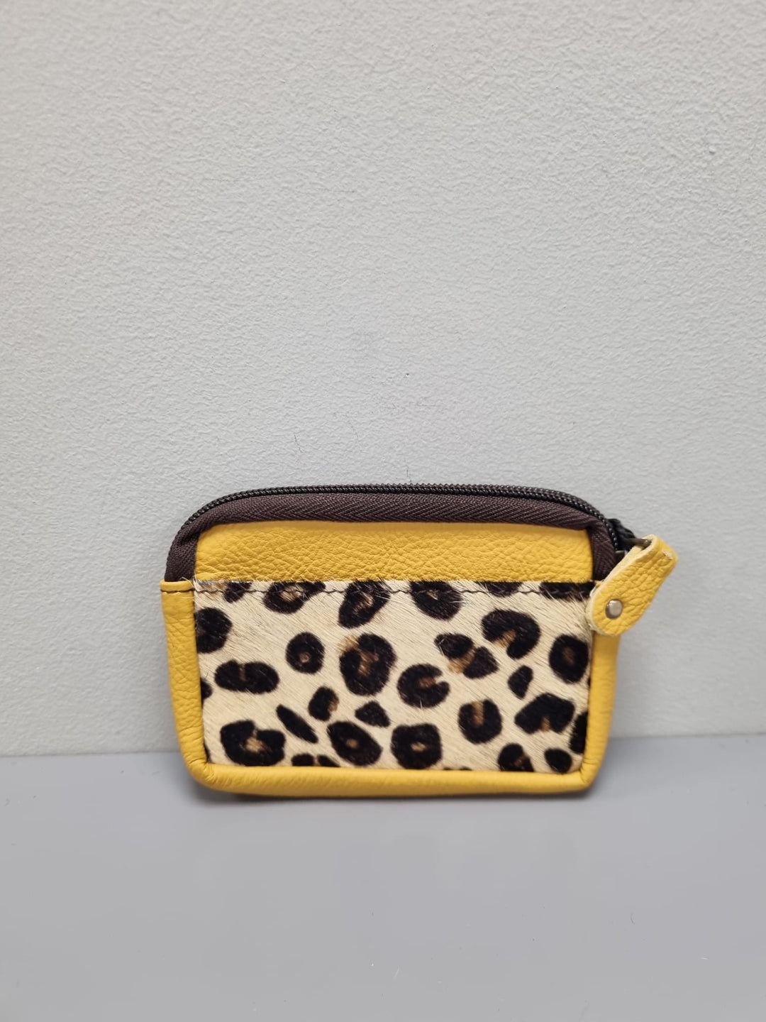 Kai Small Zipper Purse - Mustard