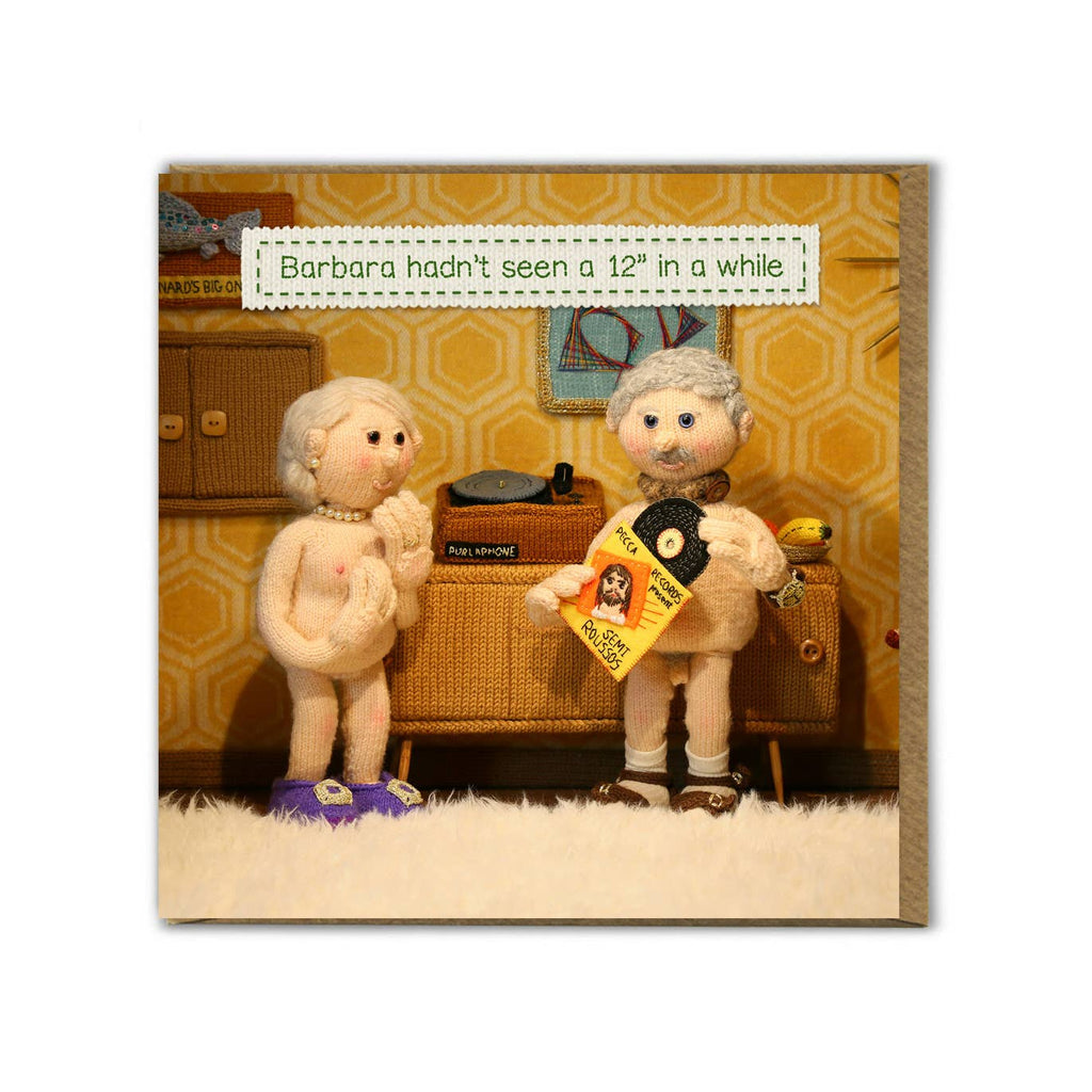 12" - Funny Greetings Card