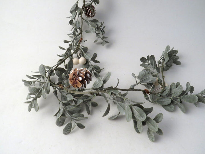 Garland with Cones And White Berries