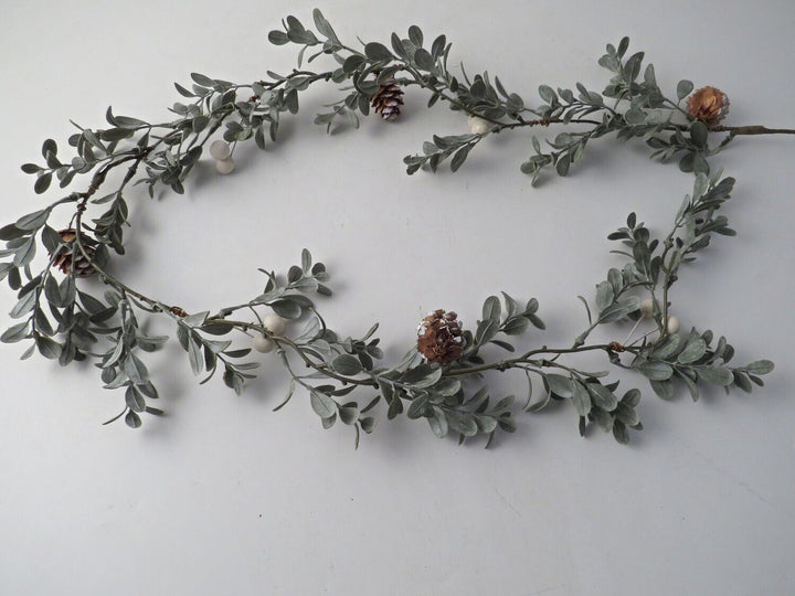 Garland with Cones And White Berries