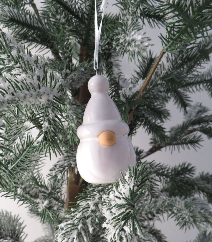 White Gonk Tree Decoration