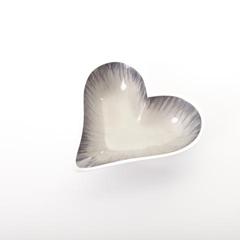 Heart Dish XS - Brushed Silver